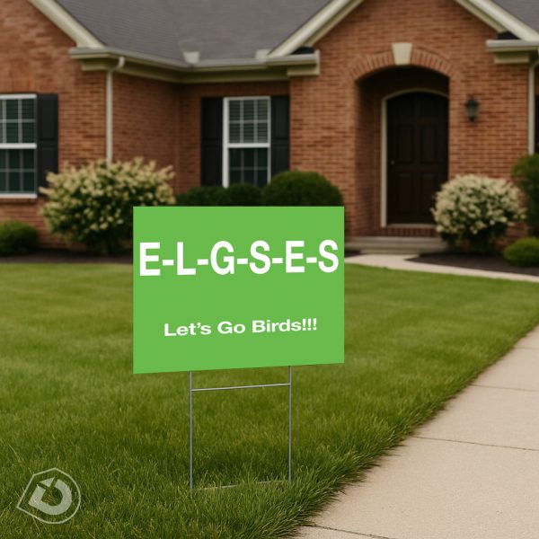ELGSES Lawn Sign - Vintage Green